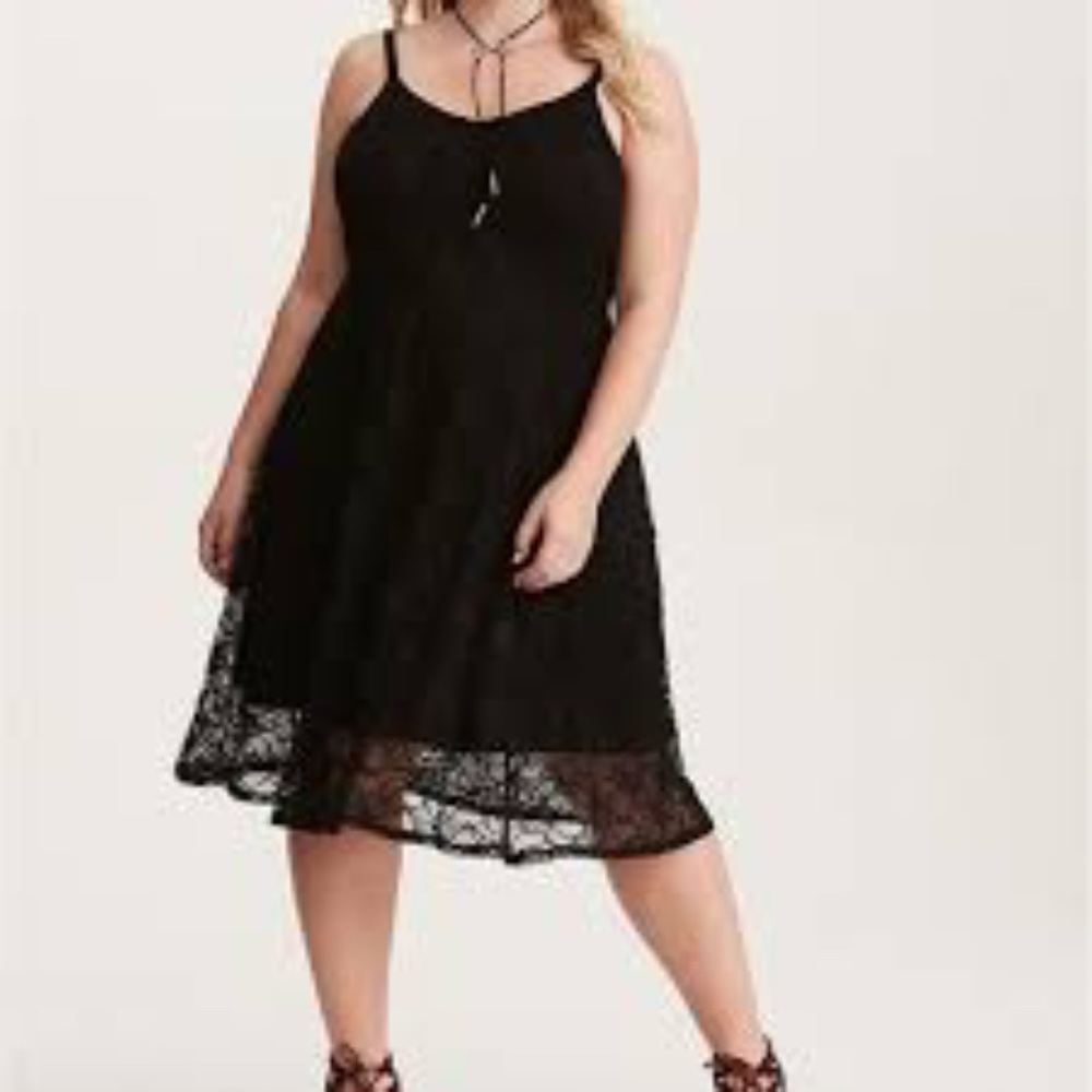 Black Lace Dress